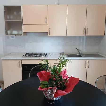 Accogliente Bilocale Con Terrazzo A Pinarella Di - Cv006 *